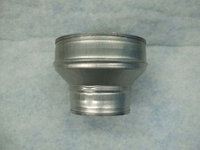 Reducer increaser extractor gas stove woodburner ventilation pipe ducting taper