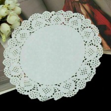  White Paper Doilies Approx 24cm For Plates Platters Cake Stands  Multiple Quant