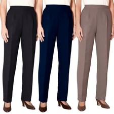 Ladies straight leg trousers - ladies,