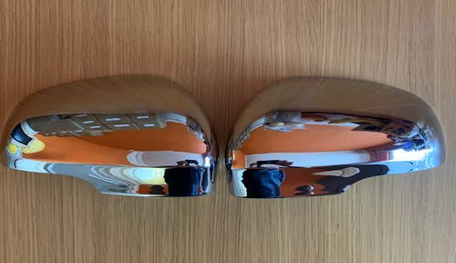 Chrome mirror wing covers - mirror,