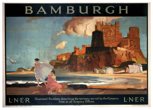 Vintage bamburgh art - vintage,