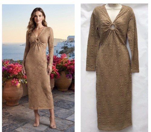 Next tan brown midi - brown,