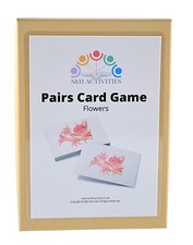 Pairs Card Game – Flowers