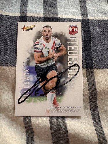 Signed james tedesco sydney - signed,