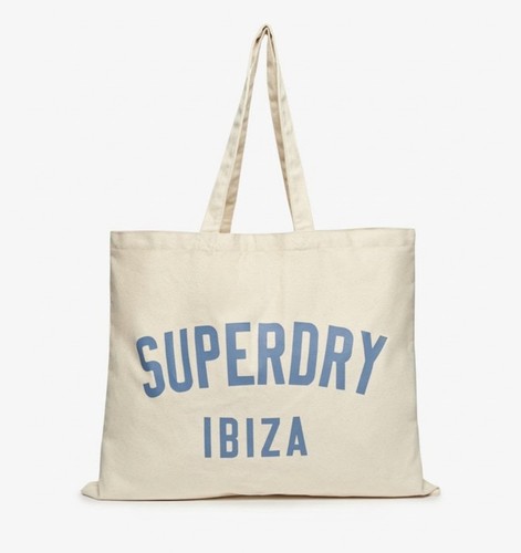 Superdry tote bag natural - superdry,