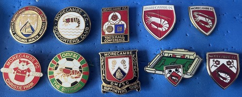 Morecambe football club badges - morecambe,