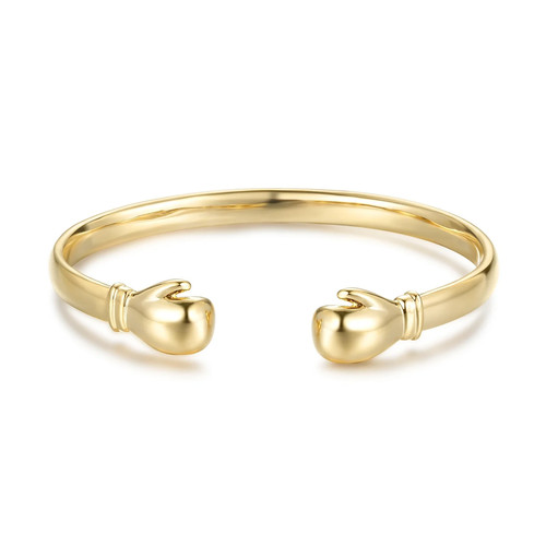 Men 9ct gold classic boxing - gold,