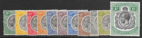Tanganyika sg93 102 1927 - tanganyika, 1927-31