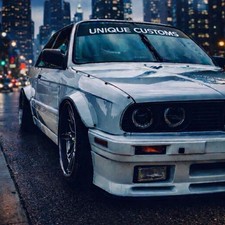 BMW e30 Coupe rear 50mm over