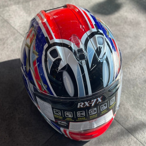 Arai japan nakano - rx-7x, red