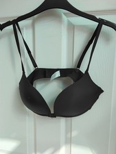 Closer With E-vie T-Shirt Bra 36B Black