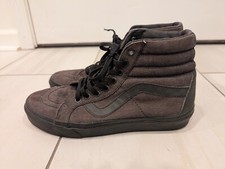 Vans Hi Skateboard Shoes - Men Sz 9 - Womens Sz 10.5 - Black