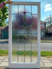 Leaded stained glass window