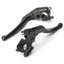 Universal Clutch & Brake Lever Set Bracket Perch Classic Twin Shock 7/8'' 22mm