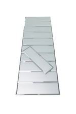 3" X 10" Glass Mirror Subway