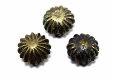 Lot Of 3 Antique Melon Shape