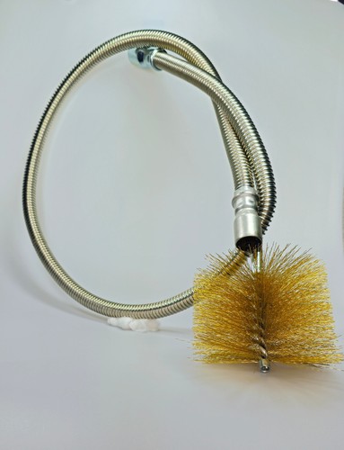 Stove pipe brush wood oil - wood,