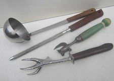 4 Vintage Kitchen Utensils -