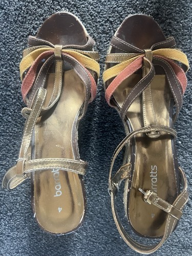 Ladies wedged sandals 2 - ladies, 1/2