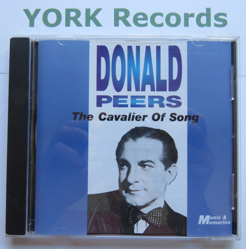 Donald peers the cavalier - cavalier, of