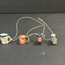 Micro Toby Jugs Set Of 4