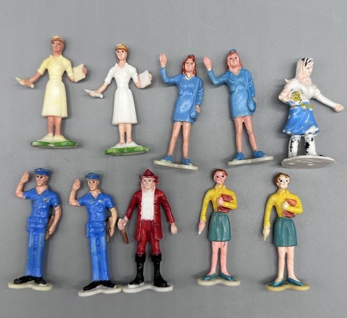 Vtg miniature mini plastic - vtg,