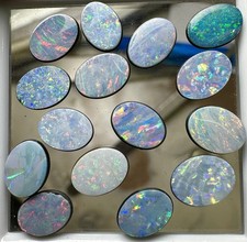 Black Opal Doublets Very