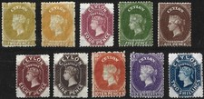 Ceylon, QV, Group Of 10, 2d To 2/-, Mint, Rich Colours, CC, Min Cat £1770 (T66)