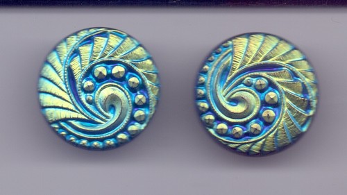 Vintage glass buttons - vintage, - 