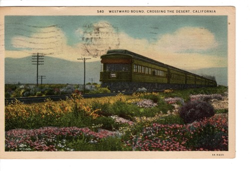 Westward bound railroad train - bound-railroad,
