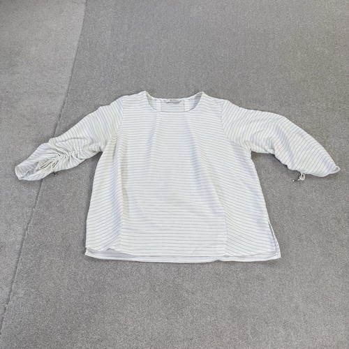 Ladies blouse top white - tu,
