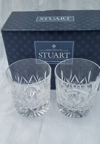 Pair stuart crystal - of,