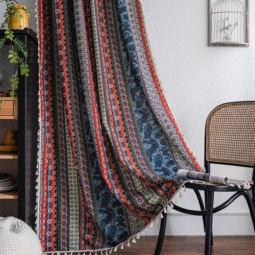 Ustide indian boho curtain - indian,