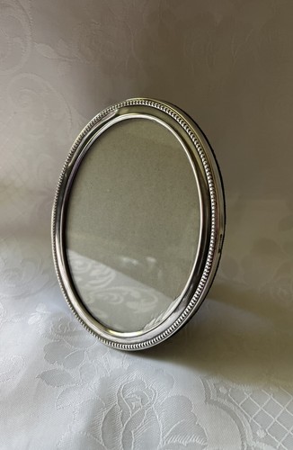 Silver oval photo - silver, by
