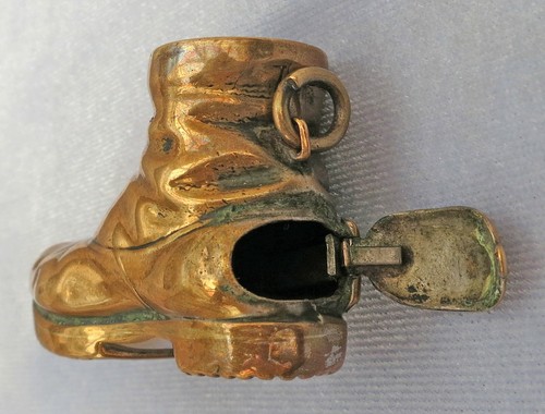 Rare antique vesta boot - **rare,
