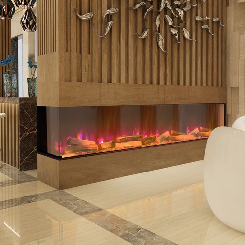 Media electric fireplace - media,