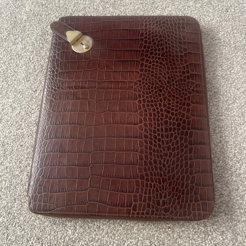 Smythson leather writing - leather,