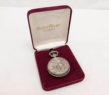 Andre Rivalle 17 Jewel Pocket Swiss Made Watch Bird Dog & Duck * Working*