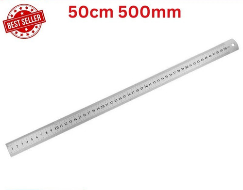 Long 50cm ruler stainless - long,