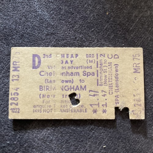 Railway ticket - ticket;.,