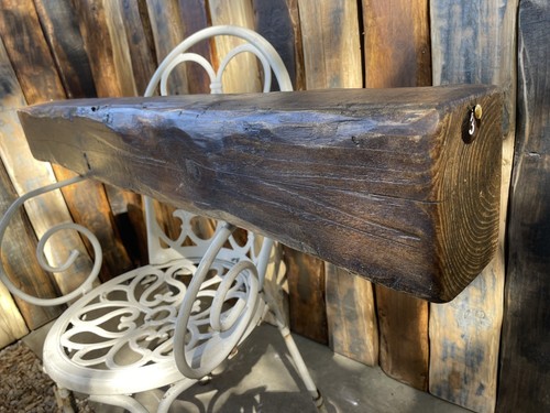 Reclaimed solid wood fireplace - reclaimed,