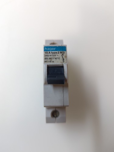 Hager amp type 2 m3 - 15,