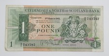 1961 Clydesdale Bank SCOTLAND