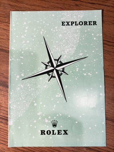 Rolex explorer leaflet english - rolex,