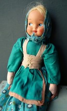 Vintage Polish mask doll  15"