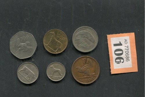 Set coins of - 6, ireland