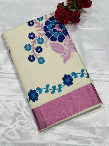 Kerala kasavu sacred sari - sacred,