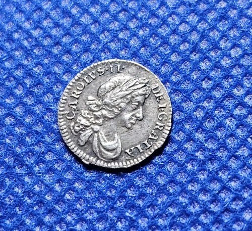 1675 maundy penny charles - 1675,