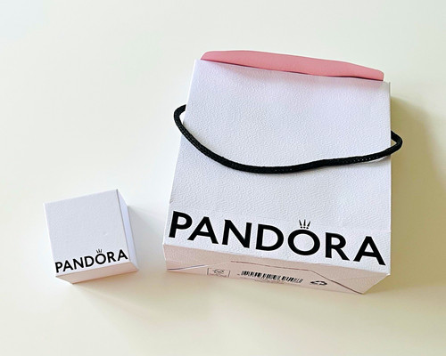 Pandora pink white - pandora, gift