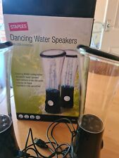 LED Dancing Water Speakers With USB Connection, Never Used, Boxed.